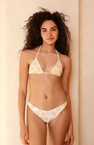 Dippin Daisys Seaport Thong Bikini Bottom In Bahama Mama