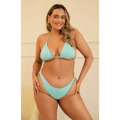 Dippin Daisys Seaport Thong Bikini Bottom In Pool