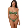 Dippin Daisys Serenade Cheeky Bikini Bottom In Green