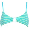 Dippin Daisys Solar Bikini Top In Floatie