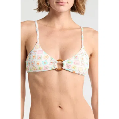 Dippin Daisys Solar Triangle Bikini Top In Multi