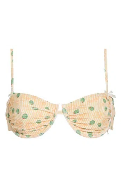 Dippin Daisys Starlight Underwire Bikini Top In Neutral