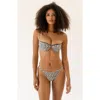 Dippin Daisys Starlight Underwire Bikini Top In Black