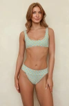 Dippin Daisys Sunny Bralette Top In Green
