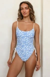 Dippin Daisys Swell One Piece In Blue