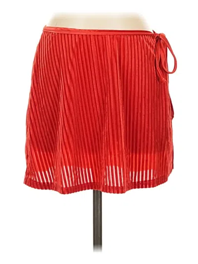 Pre-owned Dippin' Daisy's Swimwear Casual Skirt In Red