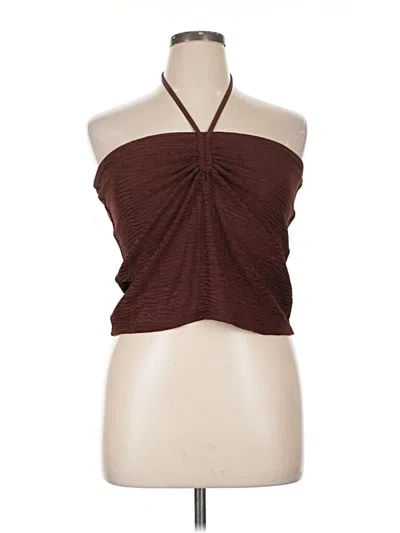 Pre-owned Dippin' Daisy's Swimwear Formal Skirt In Burgundy