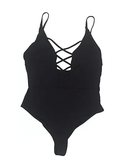 Pre-owned Dippin' Daisy's Swimwear One Piece Swimsuit In Black