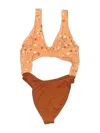 Dippin' Daisy's Swimwear One Piece Swimsuit In Brown