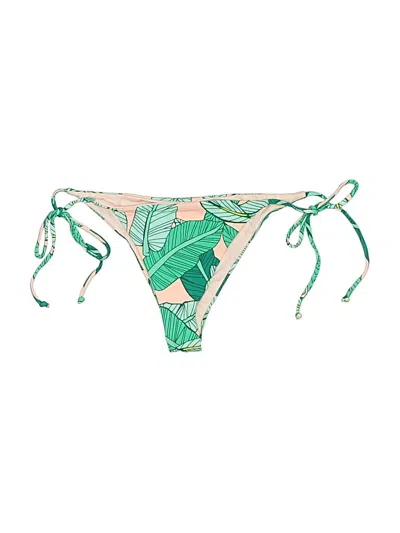 Pre-owned Dippin' Daisy's Swimwear Swimsuit Bottoms In Green