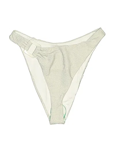 Pre-owned Dippin' Daisy's Swimwear Swimsuit Bottoms In Ivory