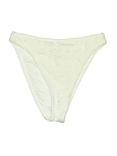 Pre-owned Dippin' Daisy's Swimwear Swimsuit Bottoms In Ivory
