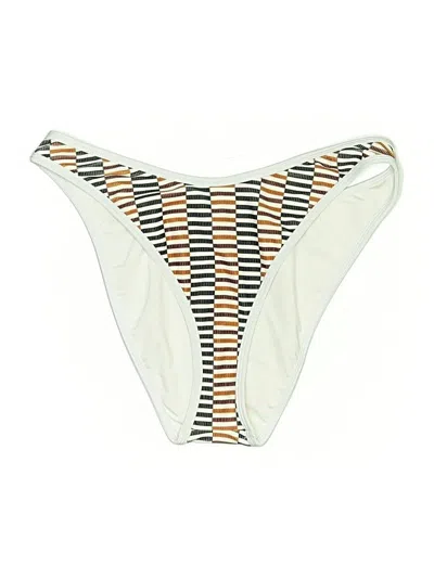 Pre-owned Dippin' Daisy's Swimwear Swimsuit Bottoms In Ivory