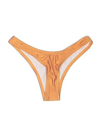 Pre-owned Dippin' Daisy's Swimwear Swimsuit Bottoms In Orange
