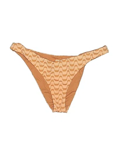 Pre-owned Dippin' Daisy's Swimwear Swimsuit Bottoms In Tan