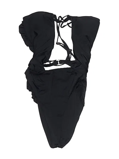 Pre-owned Dippin' Daisy's Swimwear Swimsuit Cover Up In Black