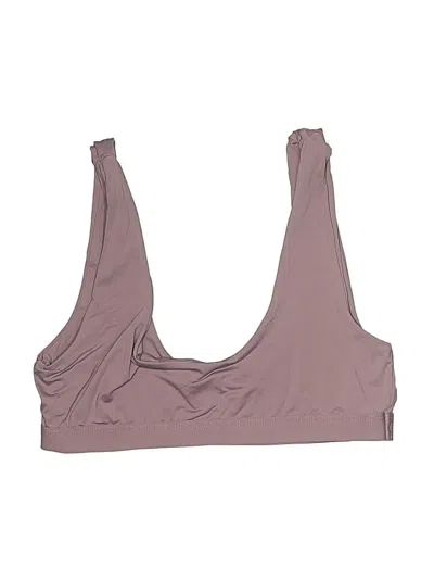 Pre-owned Dippin' Daisy's Swimwear Swimsuit Top Gray Swimwear