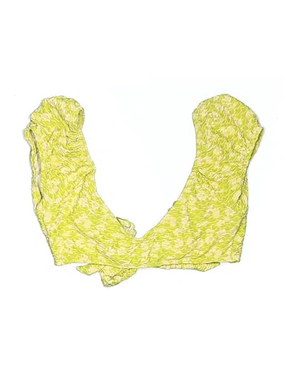 Pre-owned Dippin' Daisy's Swimwear Swimsuit Top Green Swimwear
