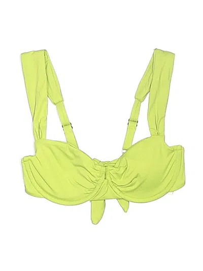Pre-owned Dippin' Daisy's Swimwear Swimsuit Top Green Swimwear