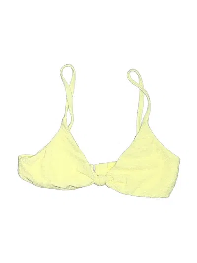 Pre-owned Dippin' Daisy's Swimwear Swimsuit Top Yellow Swimwear