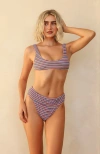 Dippin Daisys Sydney Cheeky Bikini Bottom In Pipeline
