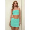 Dippin Daisys Tahoe Crop Top In Green