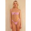 Dippin Daisys Tropics Super Cheeky Bikini Bottom In Orchid Bouquet