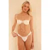 Dippin Daisys Tropics Super Cheeky Bikini Bottom In Rosewater