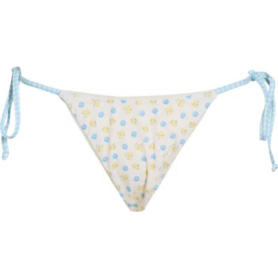 Dippin Daisys Valentina Side Tie Bikini Bottoms In Multi