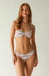 Dippin Daisys Venice Cheeky Bikini Bottom In Aspen