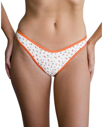 Dippin Daisys Venice Cheeky Bikini Bottom In Shortcake