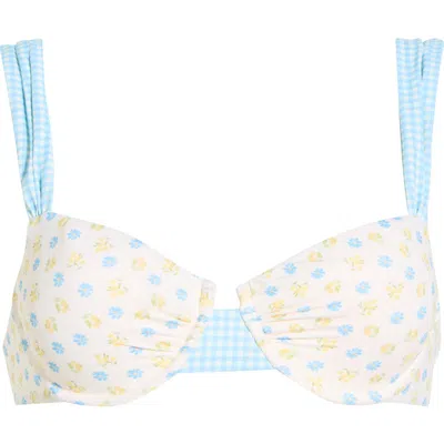Dippin Daisys Verona Underwire Bikini Top In Multi