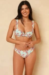 Dippin Daisys Verona Underwire Bikini Top In Multi