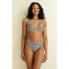 Dippin Daisys West Coast Underwire Bikini Top In Gray