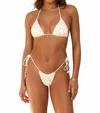 Dippin Daisys Paris Cheeky Bikini Bottom In White