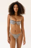 Dippin Daisys Starlight Underwire Bikini Top In Black