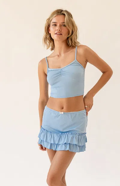 Dippin Daisys Women's Summer Nights Skirt In Light Blue