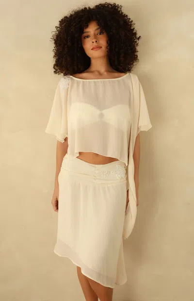 Dippin Daisys Women's Sunbeam Skirt In Off White