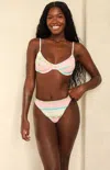 Dippin Daisys West Coast Underwire Bikini Top In Blue