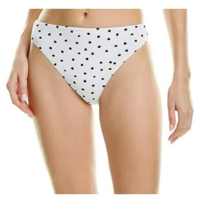 Dippin Daisys Womens Polka Dot Hipster Swim Bottom Separates In White