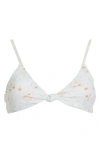 Dippin Daisys Zen Bikini Top In White