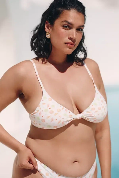 Dippin Daisys Zen Bikini Top In White