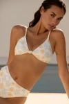 Dippin Daisys Zen Bikini Top In Yellow