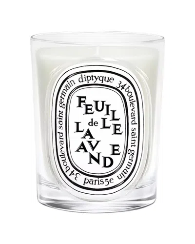 Diptyque 190g Feuille De Lavande Home Candle In Transparent