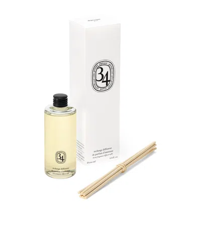Diptyque 34 Boulevard Saint Germain Diffuser - Refill In Metallic