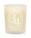 Diptyque 34 Boulevard Saint Germain Medium Candle 10.6 Oz. In Brown