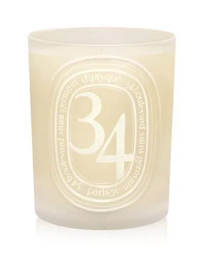 Diptyque 34 Boulevard Saint Germain Medium Candle 10.6 Oz. In Brown