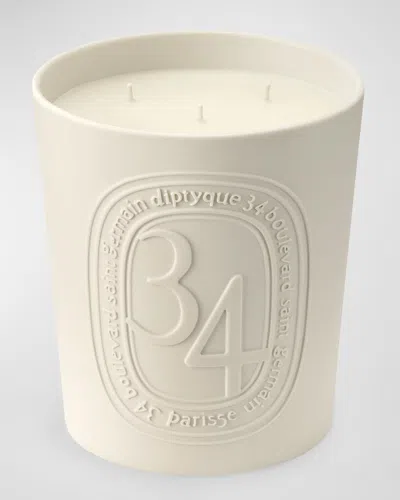 Diptyque 34 Boulevard Saint Germain Scented Candle, 21.2 Oz. In Neutral