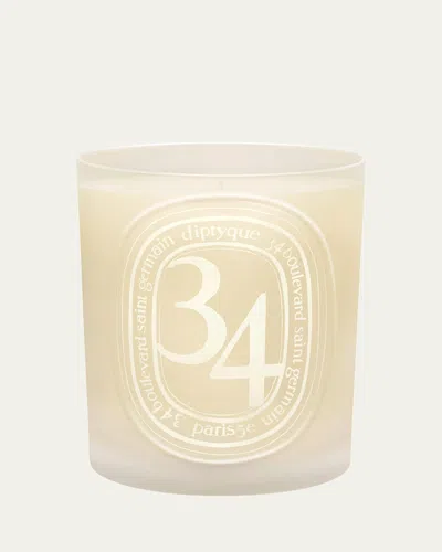 DIPTYQUE 34 BOULEVARD SAINT-GERMAIN MEDIUM CANDLE, 10.6 OZ.