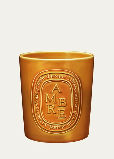 Diptyque Ambre Candle, 1500g In Black